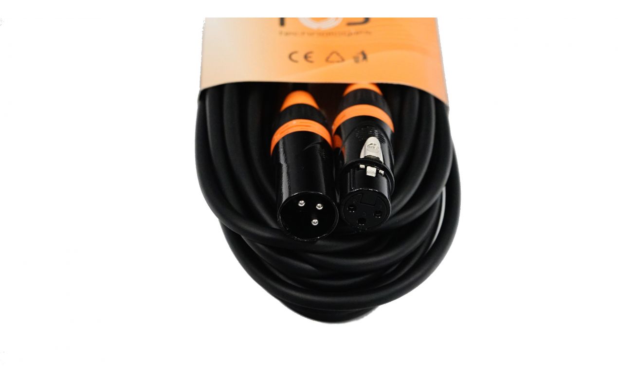 FOS DMX kabel FC-XLR3-10