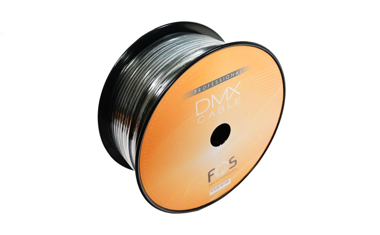 FOS DMX kabel FC-XLR3-100m rola