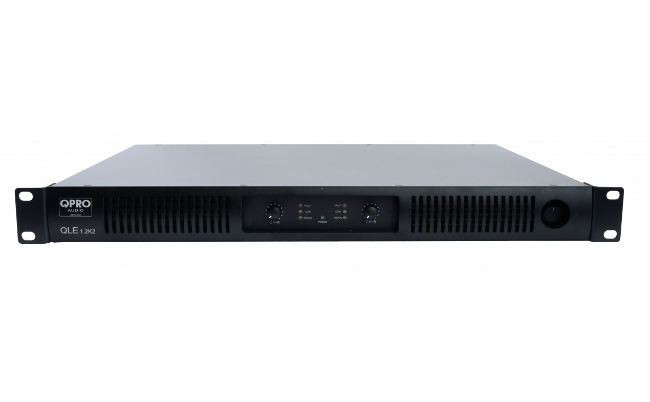 QPRO Audio QLE 1.2K2 pojačalo  2x600W@4ohms