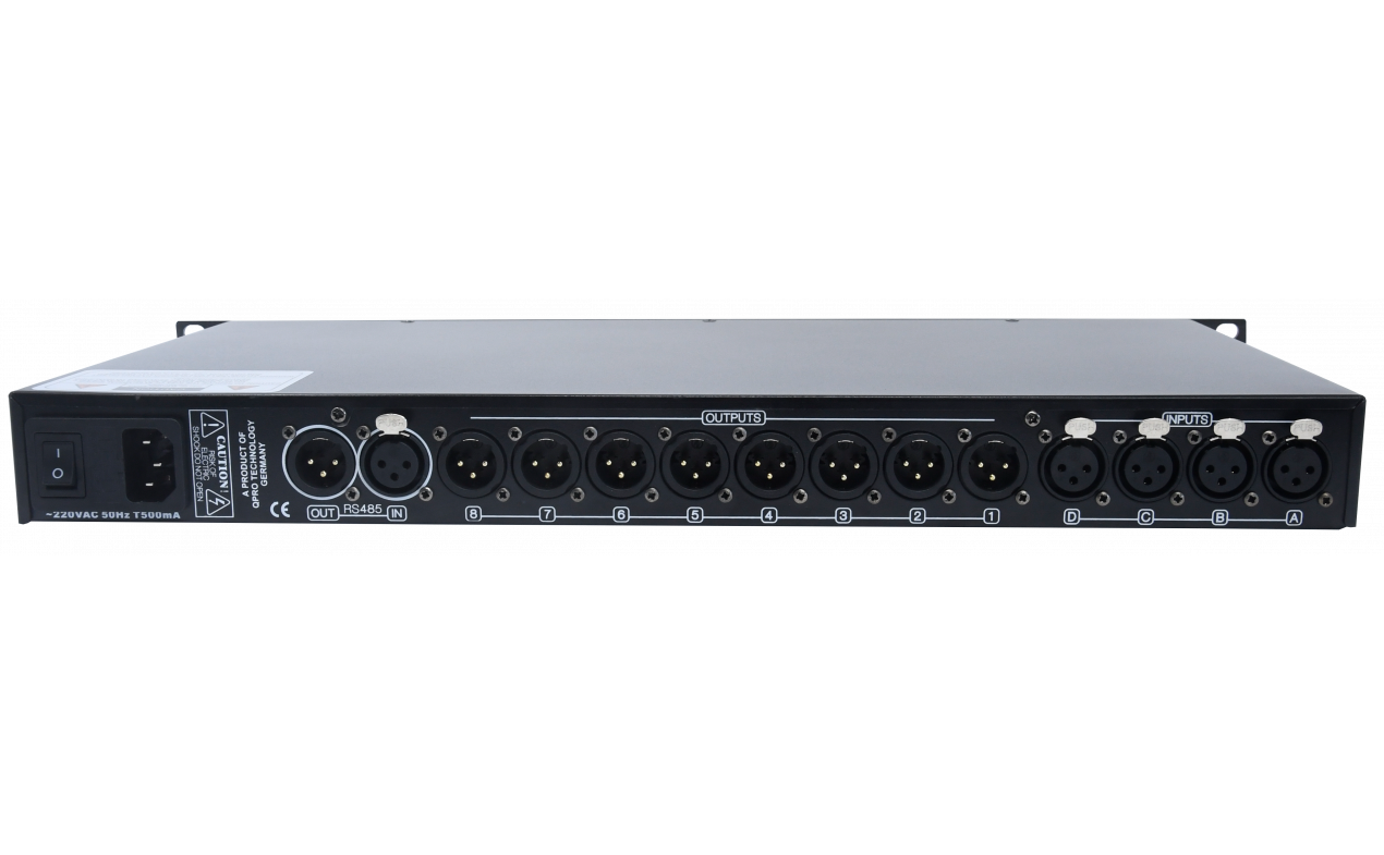 QPRO Audio QLM 4.8 digitalni procesor 4 IN/ 8 OUT