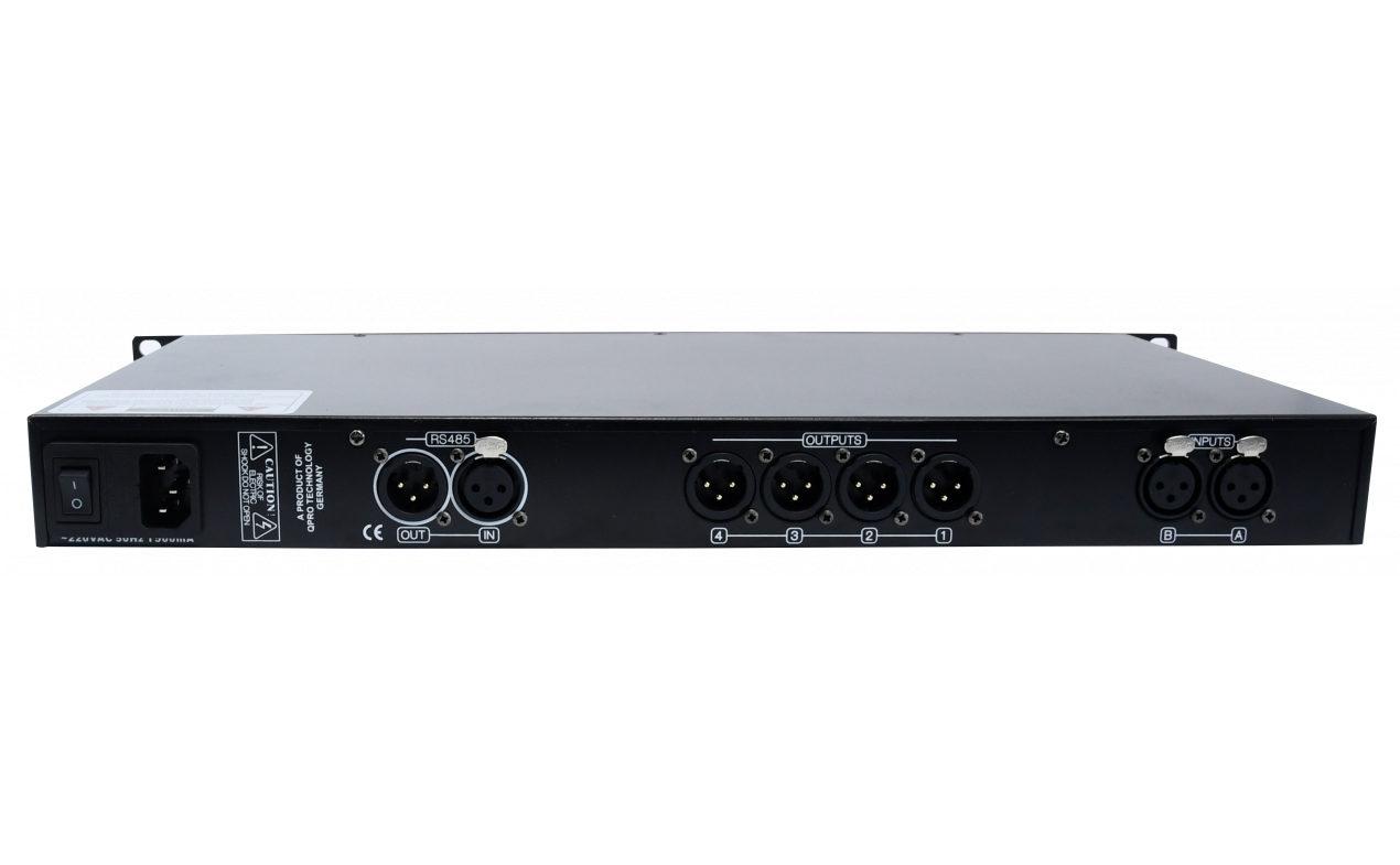 QPRO Audio QLM 2.4 digitalni procesor 2 IN/ 4 OUT