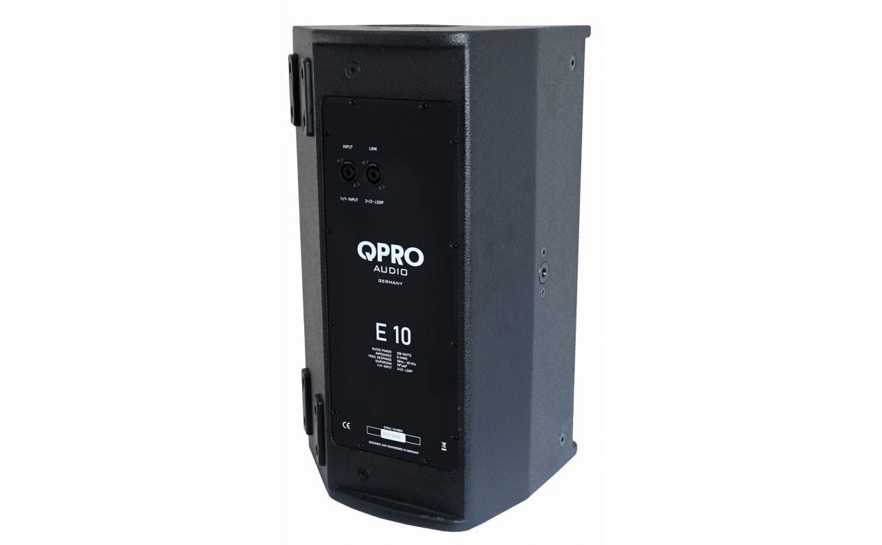 QPRO Audio E10 full range 250W/RMS @ 8 Ohms