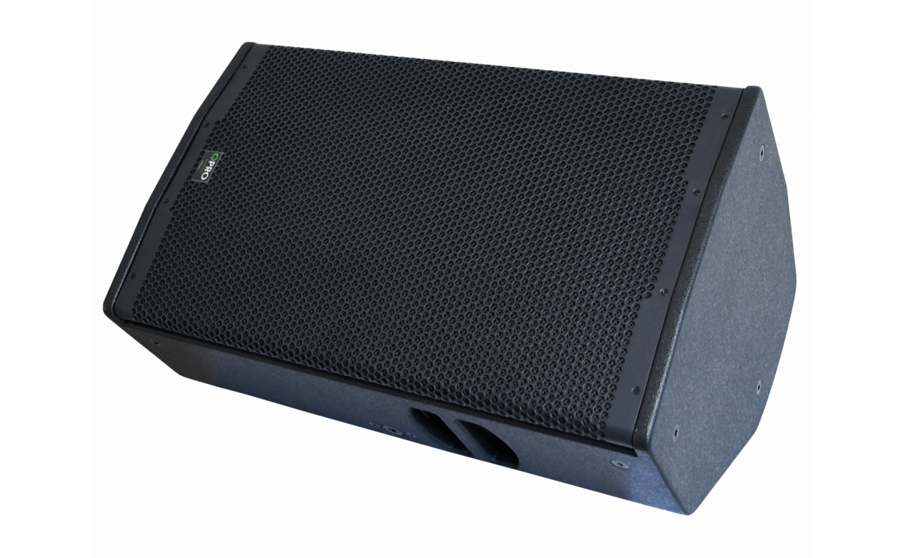 QPRO Audio E12A 400W/RMS @ 8 Ohms -aktivna zvučna kutija