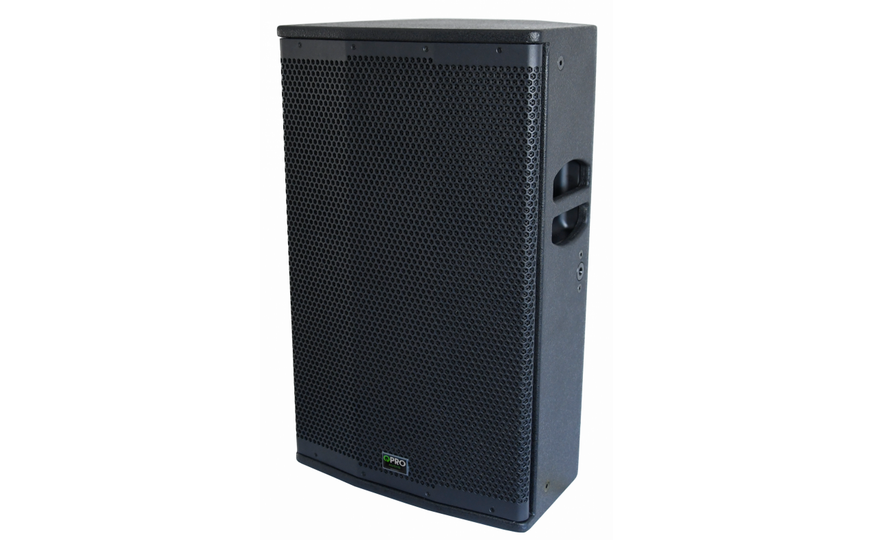 QPRO Audio E12A 400W/RMS @ 8 Ohms -aktivna zvučna kutija