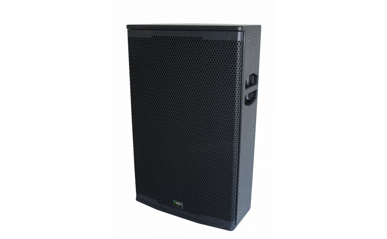 QPRO Audio E15A 600W/RMS @ 8 Ohms -aktivna zvučna kutija