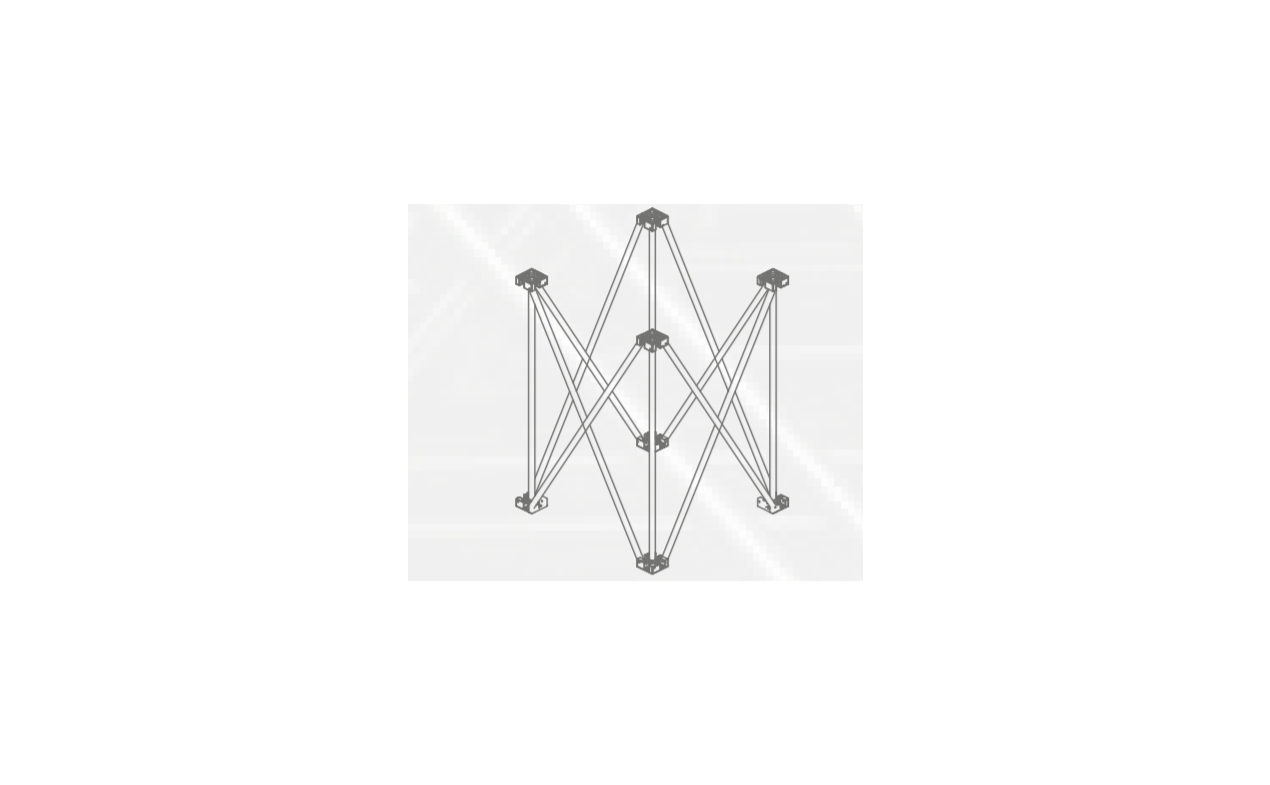 Sixtema stalak 50x50x100 cm