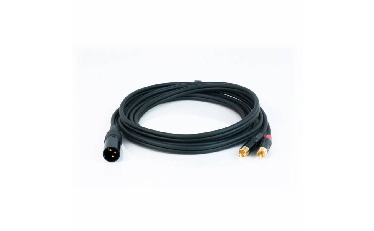 MA RCA391/3 audio kabel 2xRCA muški + 1 muški XLR / 3m
