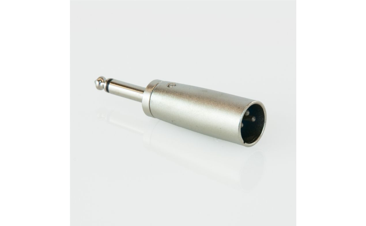 MA adapter : XLR 3 pin -> mono Jack 6,3 mm