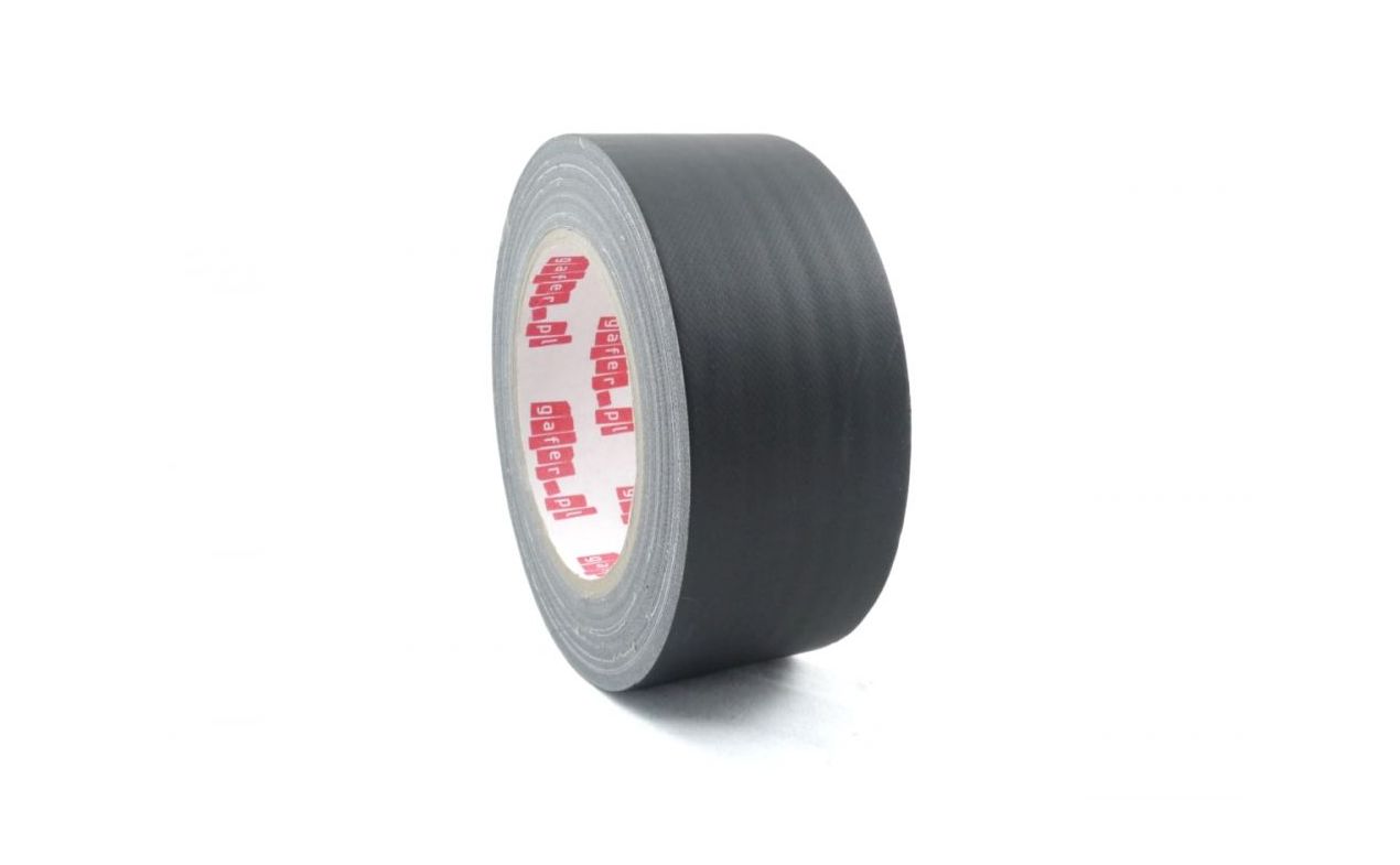 Gafer.pl MAX black matt gaffer tape 50mm x 50m