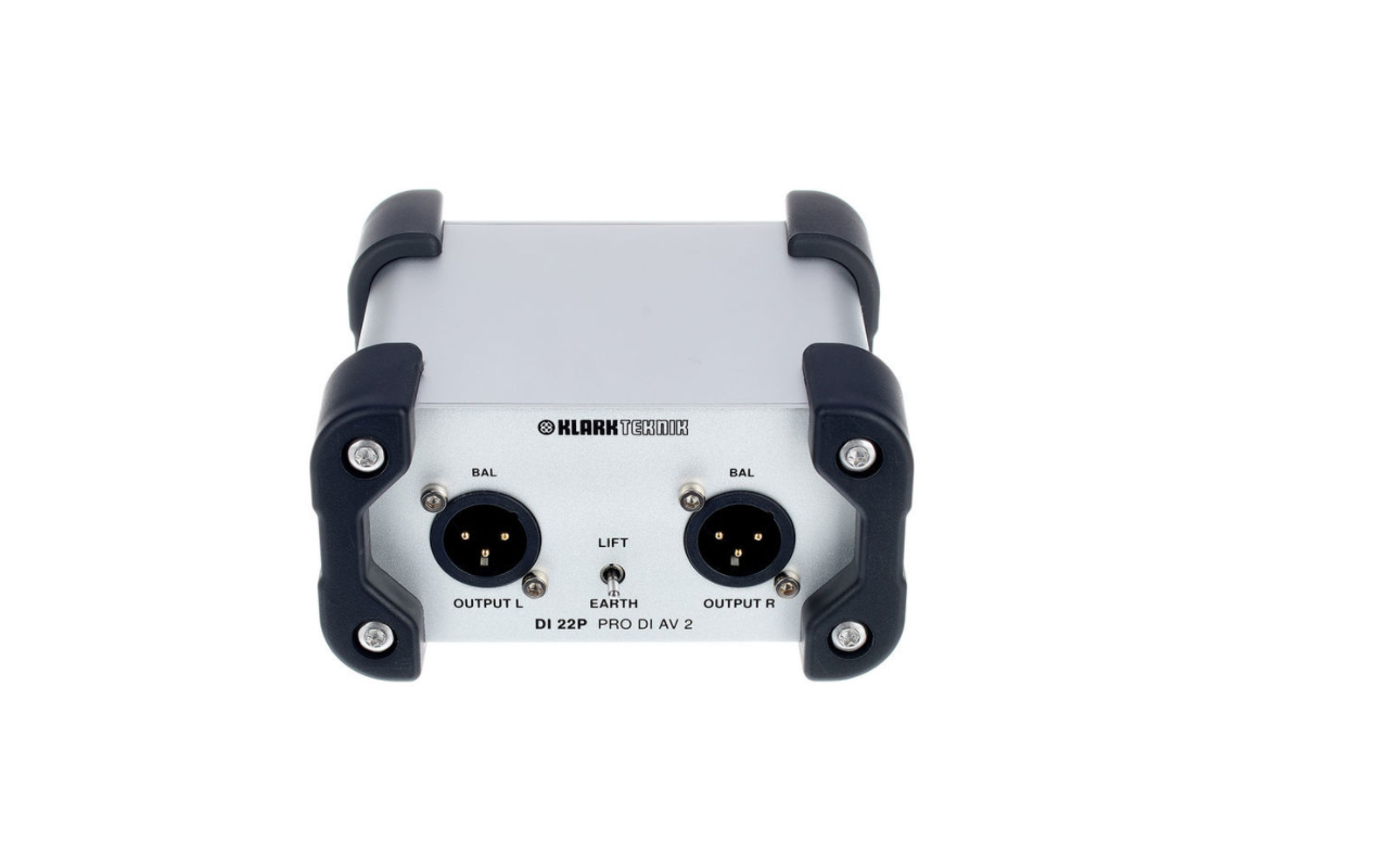 Klark Teknik DI 22P stereo pasivni DI box