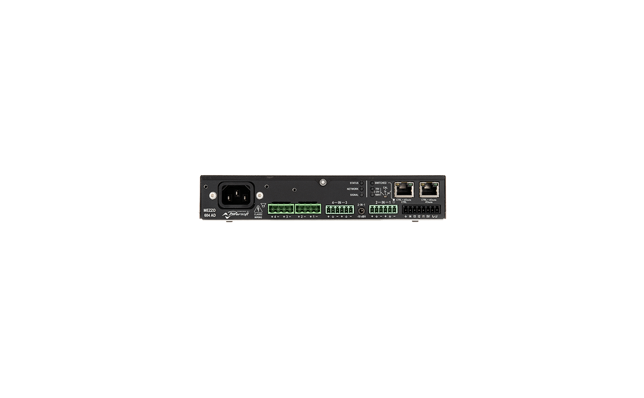 Powersoft MEZZO 604AD DSP+DANTE  600W/4 CH pojačalo