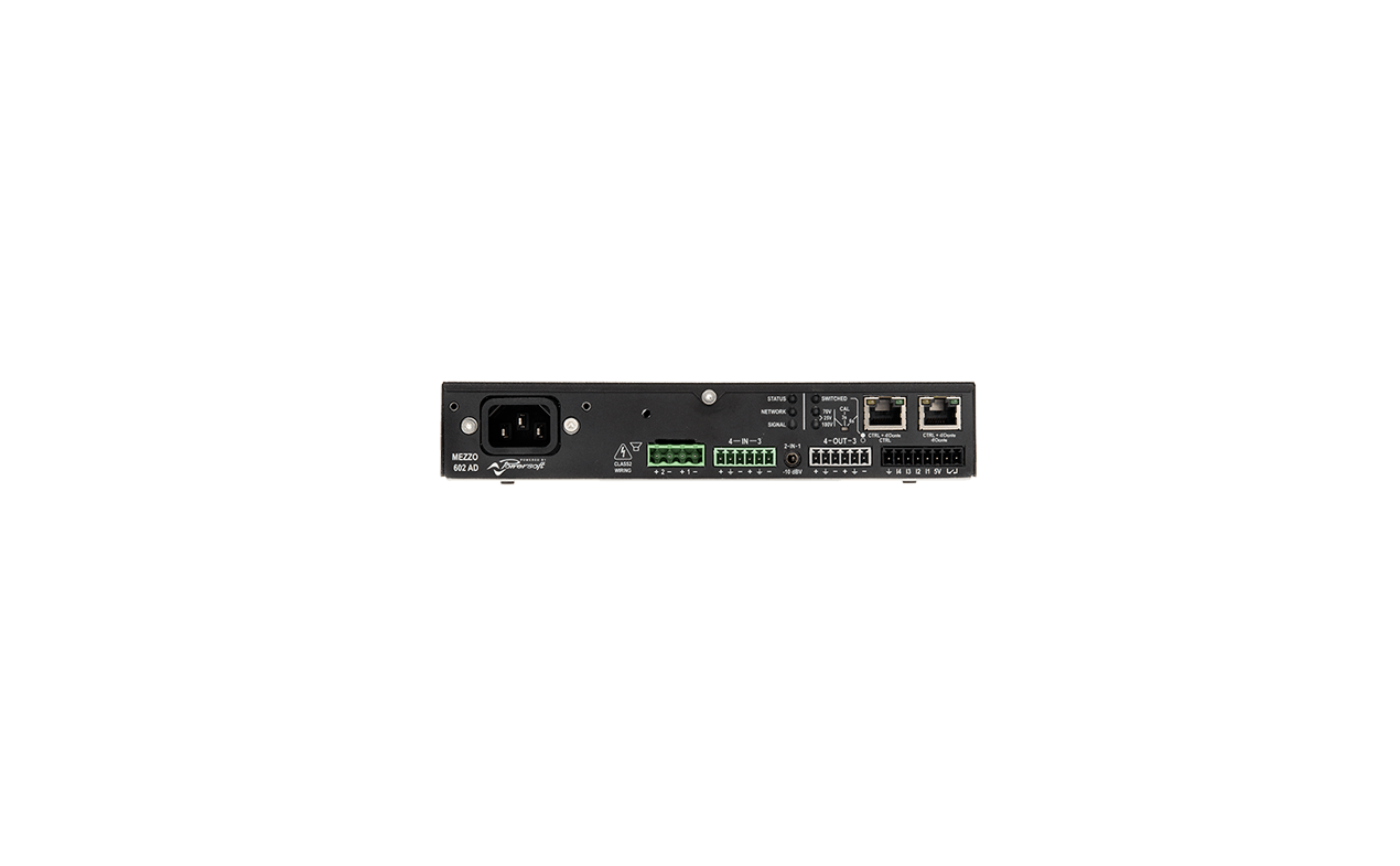 Powersoft MEZZO 602 AD DSP+DANTE 600W/ 2 CH pojačalo