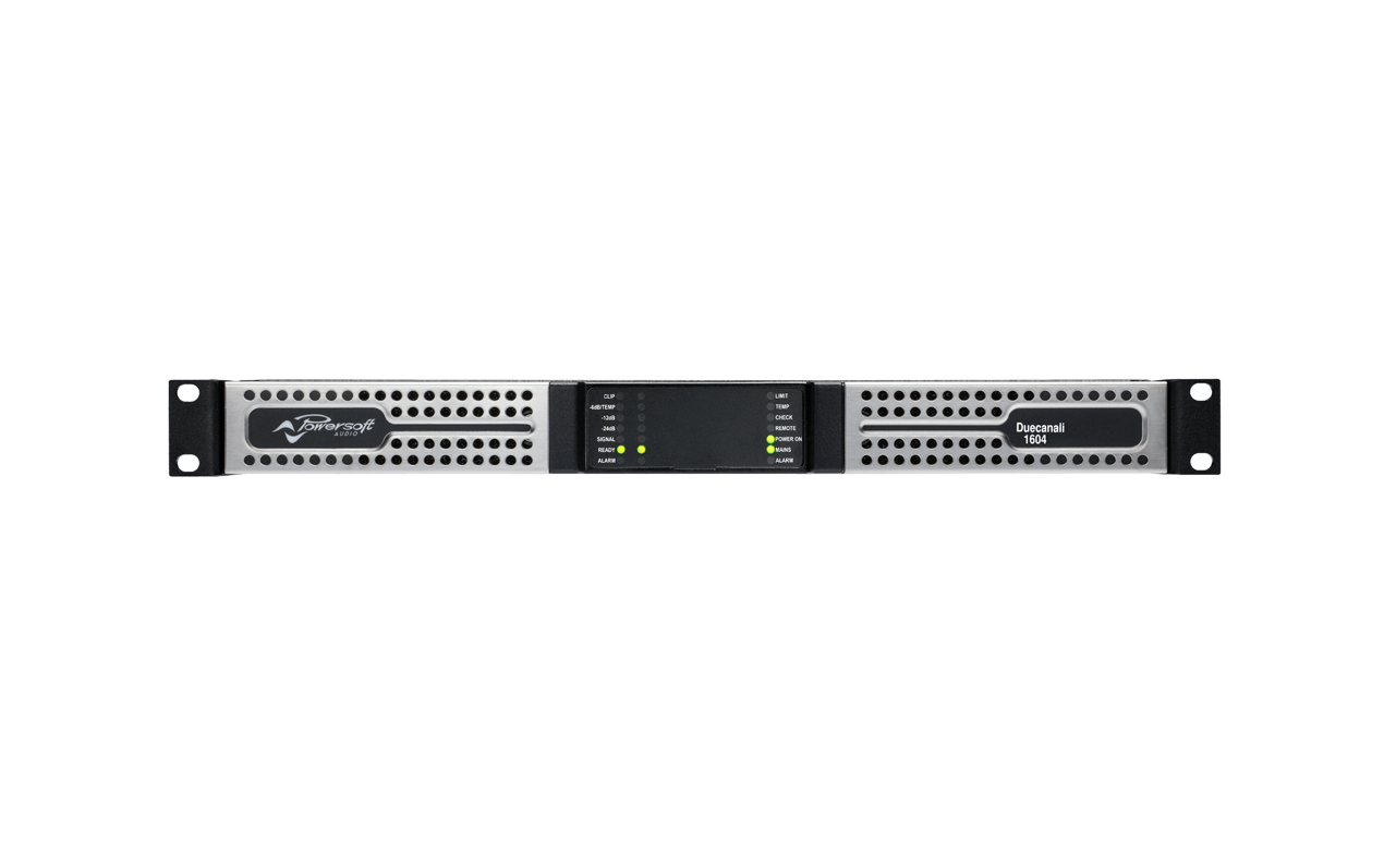 Powersoft Duecanali 1604 DSP pojačalo 2CH/800W @4 Ohm