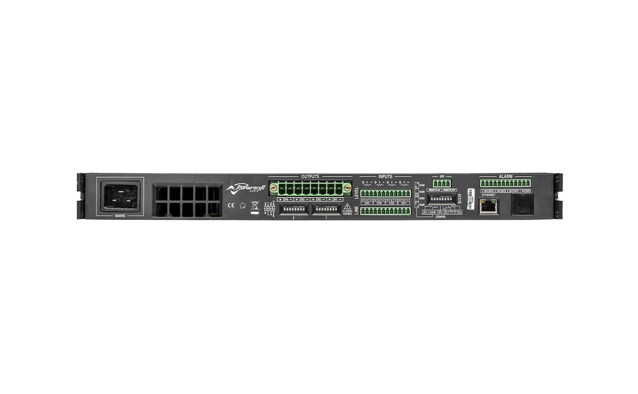 Powersoft Quattrocanali 4804 DSP 4CH pojačalo 1200W @4 Ohm