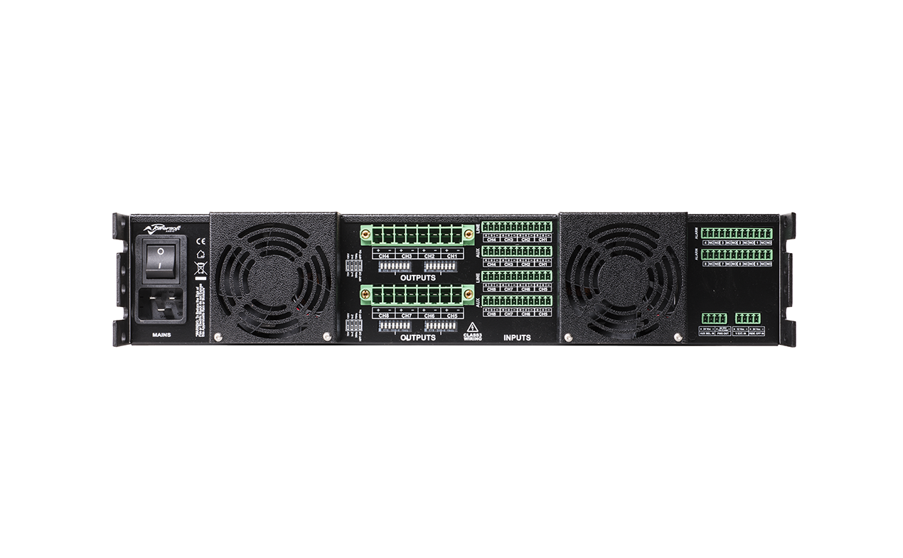 Powersoft Ottocanali 8K4 8CH pojačalo 1000W@4 Ohm