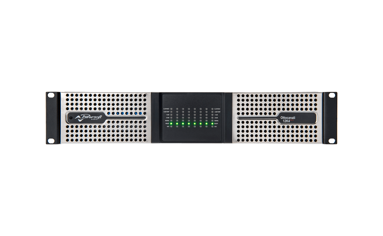 Powersoft Ottocanali 12K4 DSP+ DANTE 8CH/1500W@4 Ohm pojačalo