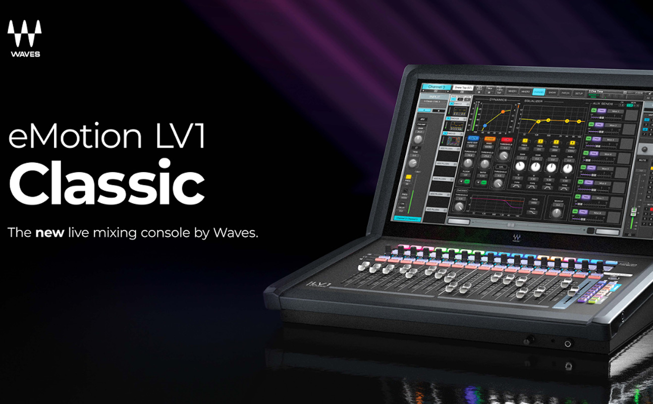 Waves eMotion LV1 Classic - digitalni mikser